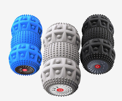 Electric Deep Tissue Foam Roller Vibrating Sports Recovery Peaunt Massage Ball