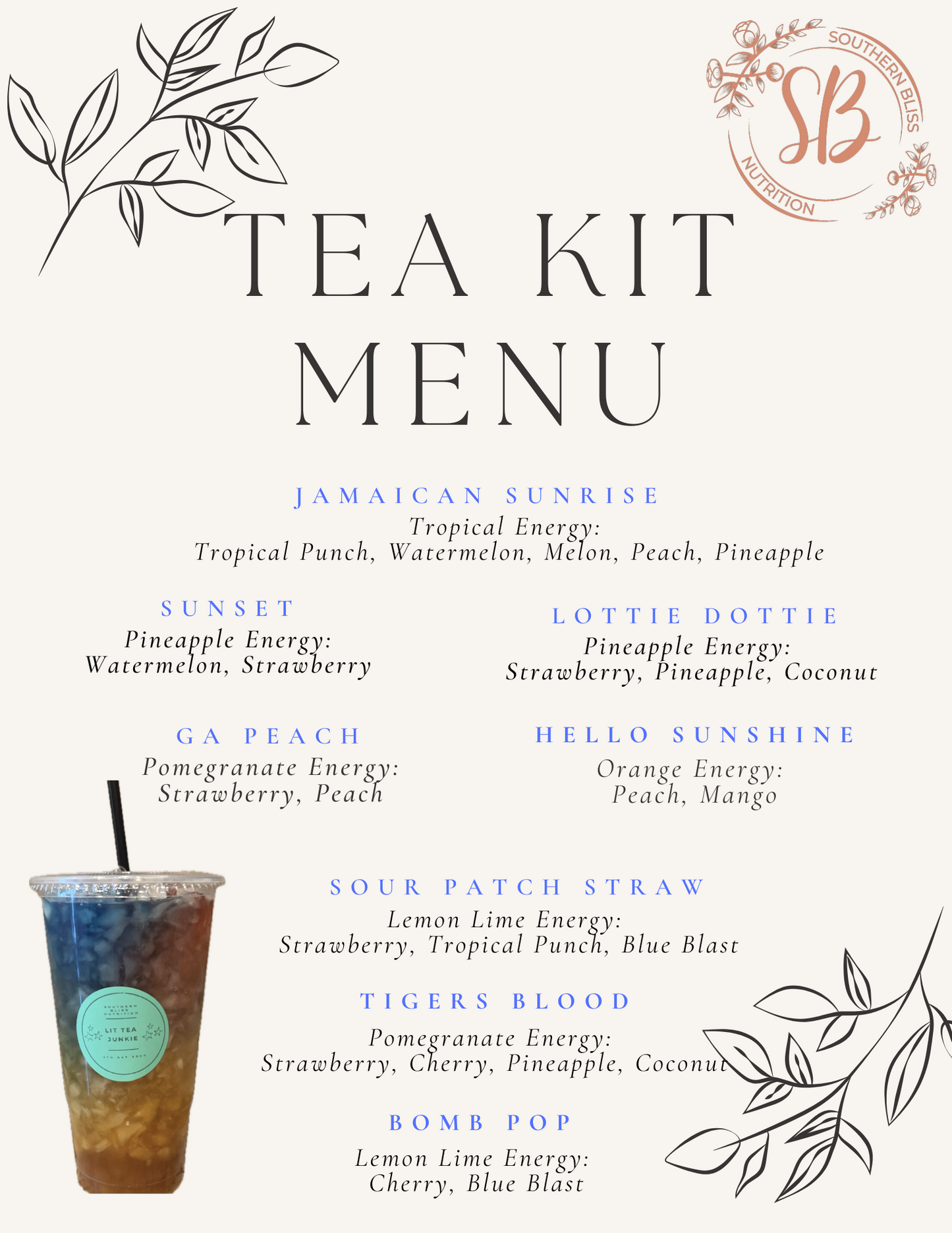 LOADED TEA DRY KITS